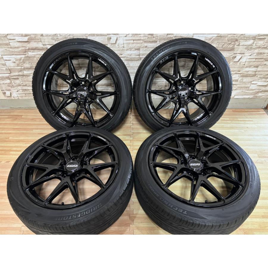 RAYS VV21S 18×8J 114.3 45 ナンカン215 35 18 RAYS ラスト1台 即納 特注色 レイズ ベルサス VV21S 5H114.3 8J+