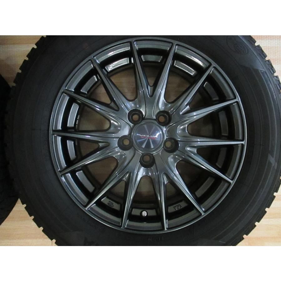 即納 美品 スタッドレス ヴェルヴァ スポルト2 15インチ 5H100 6J+43 深溝 2019年製 195/65R15 アイスガード iG50Plus プリウス ウィッシュ｜leadone-shop｜05