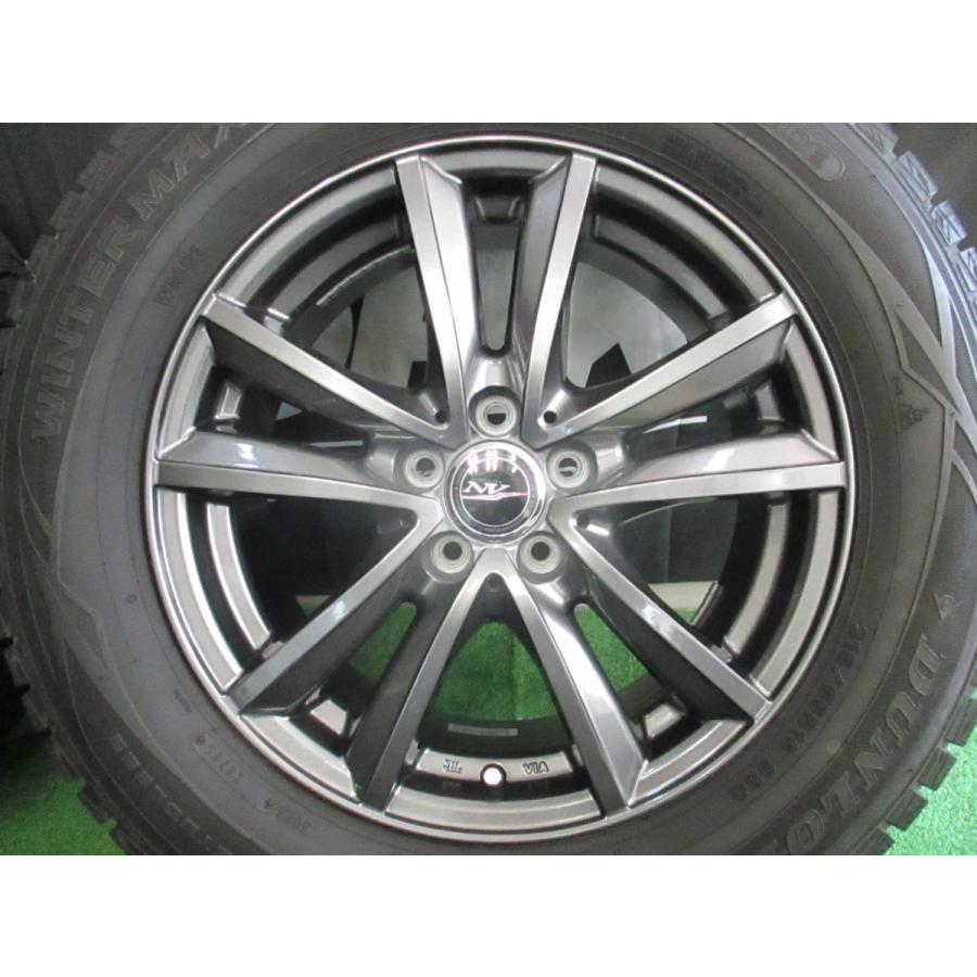 即納 極上 深溝 スタッドレス 215/65R16 ダンロップ WINTERMAXX WM01 
