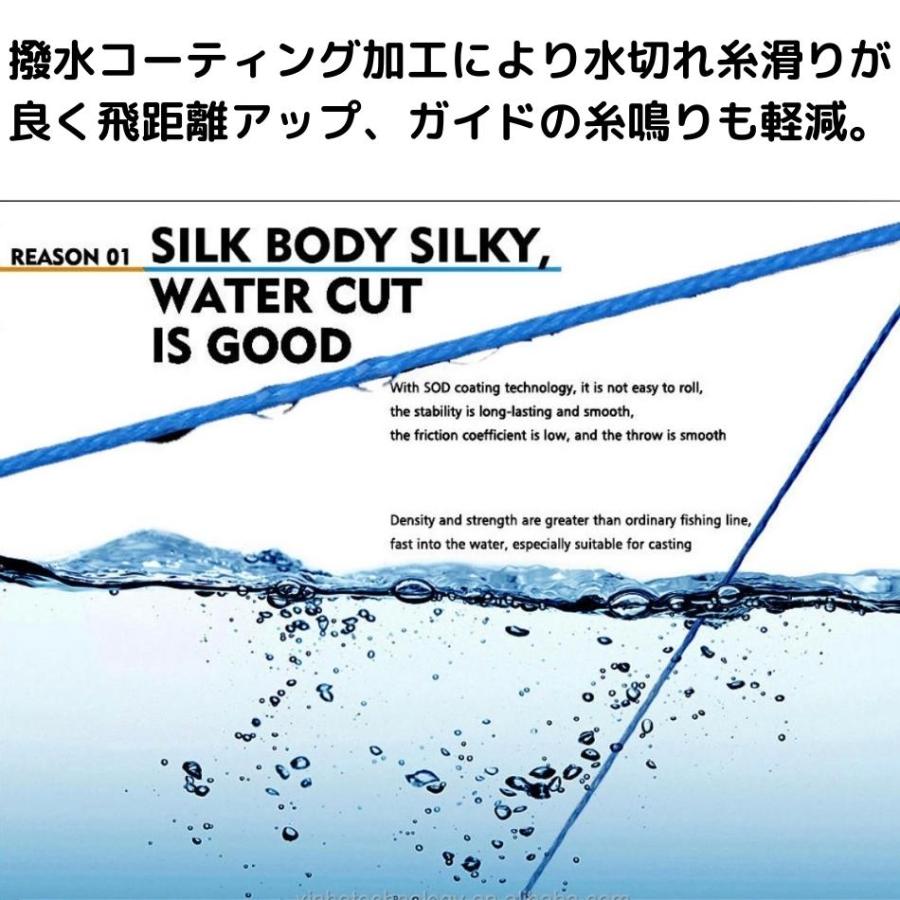 釣り糸 peライン 8本編み 1.5号,21.8lb,9.9kg,0.165mm 超強度300m巻 SSP (0.8号/1号/1.2号/1.5号/2号/2.5号/3号/3.5号/4号) マルチカラー ポンド 釣糸 送料無料｜leadstore31｜06