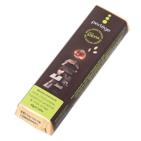 perlege(ペルレージュ) ステビア ミルクチョコ 42g×15個セット CMLF