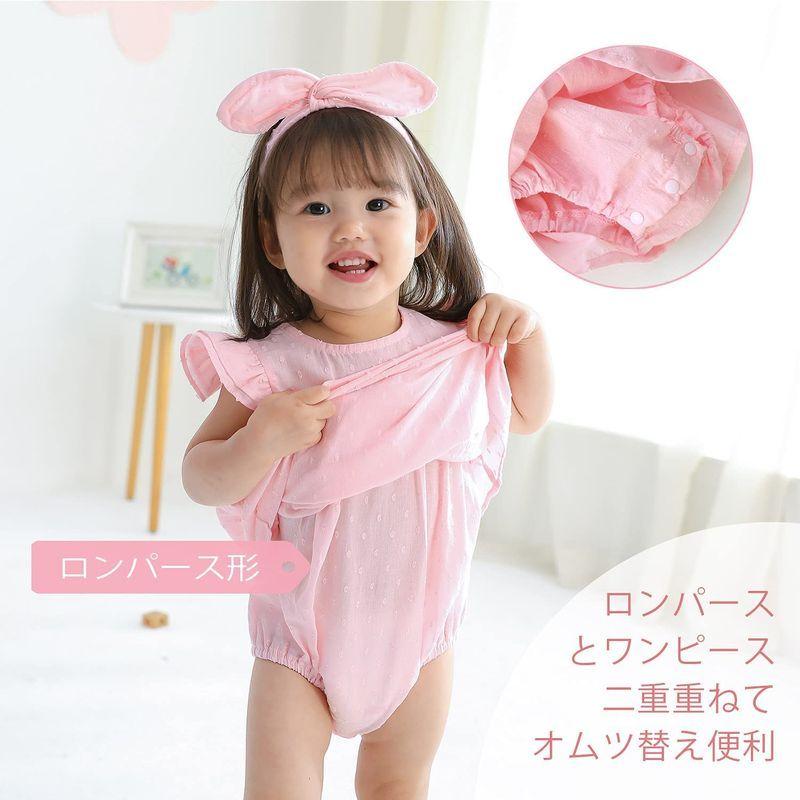 年間ランキング6年連続受賞 Baby Nest ベビー服 女の子 ワンピース 半袖 ロンパース 夏服 赤ちゃん服 新生児服 退院服 チュニック無地 かわいい セレモニー Simbcity Net
