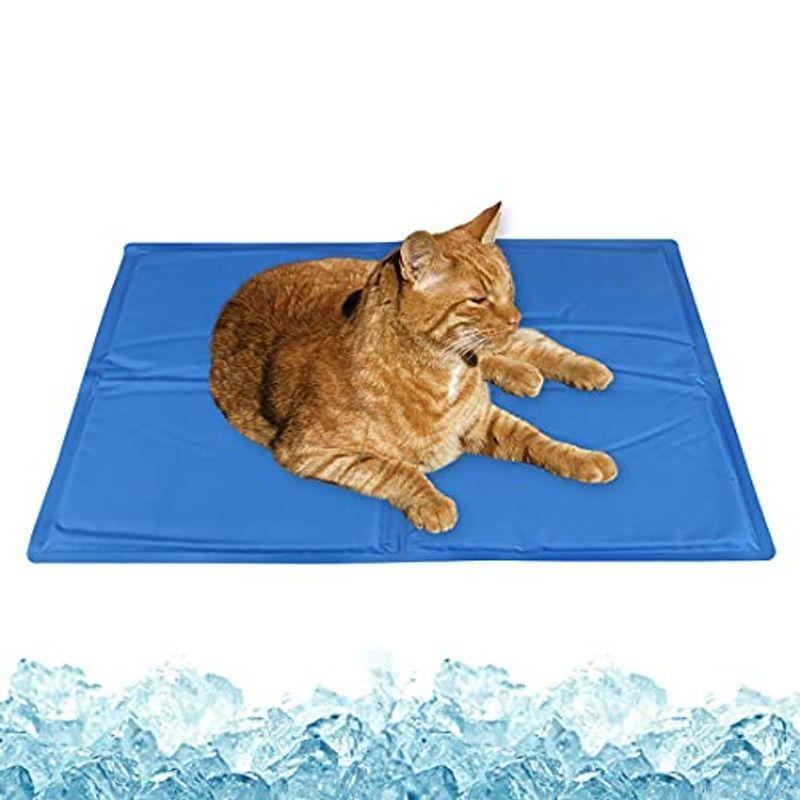 未使用品 ペット冷却マット ペット用ひんやりマット 犬猫用 多用途 ひえひえ爽快 折り畳み 涼感冷感マット 熱中症 暑さ対策 病予防 冷えマット 冷却 Dprd Jatimprov Go Id