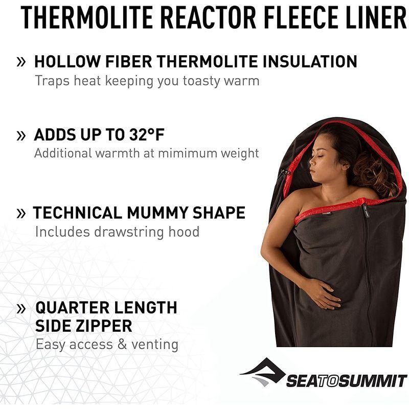 SEA TO SUMMIT(シートゥサミット) ブランケット サーモライトリアクター フリースライナー 1700525 TO SUMMIT シートゥサミット ブランケット サーモライトリアクター フリースライナー サイズ