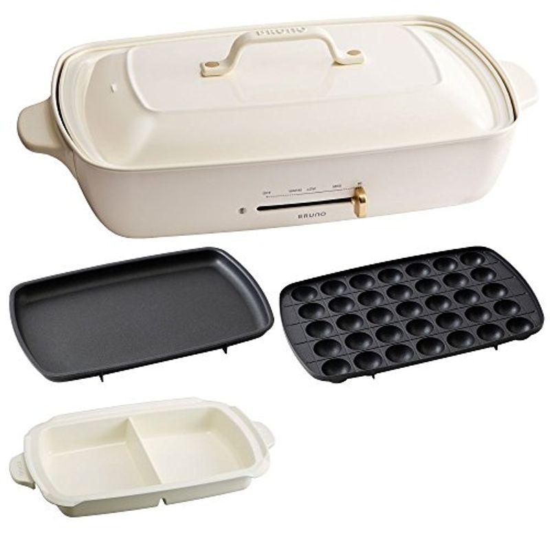 ホットプレート W ならショッピング ランキングや口コミも豊富なネット通販 更にお得なpaypay残高も スマホアプリも充実で毎日どこからでも気になる商品をその場でお求めいただけます 家電 本体 Bruno プレート3種 ブルーノ サイズ 平面 グランデ
