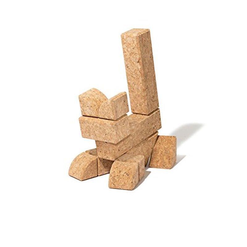コルクつみき 12ピース 積み木 日本製