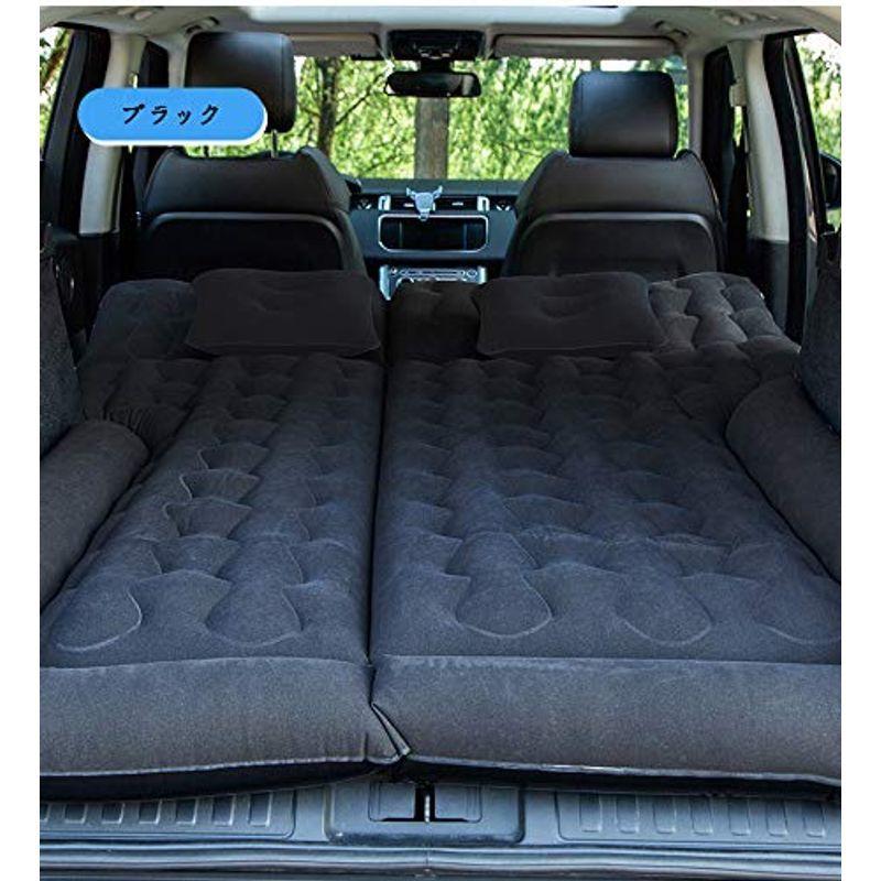 Kadahis 車中泊 Mp Suv こども エアーベッド エアーマット ベッド マット 収納ネット贈り 大人車中泊 後部座席用マット 車載 く日はお得 ベッド