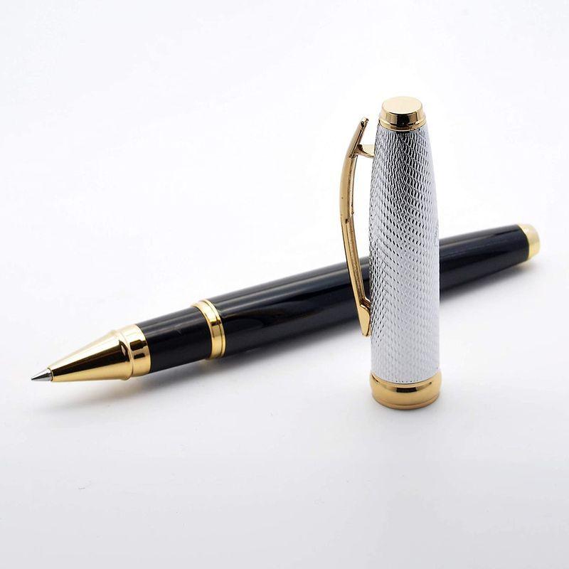 LACHIEVA LUX 高級筆記具 天然貝殻 鮑 アワビ 水性ボールペン ドイツ製のペン先贈り物