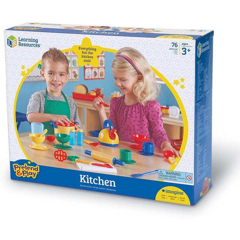 【新品訳あり】 ラーニング リソーシズ(Learning Resources) ままごと お母さんごっこ キッチンセット LER9157 【1964711258】(10521円)