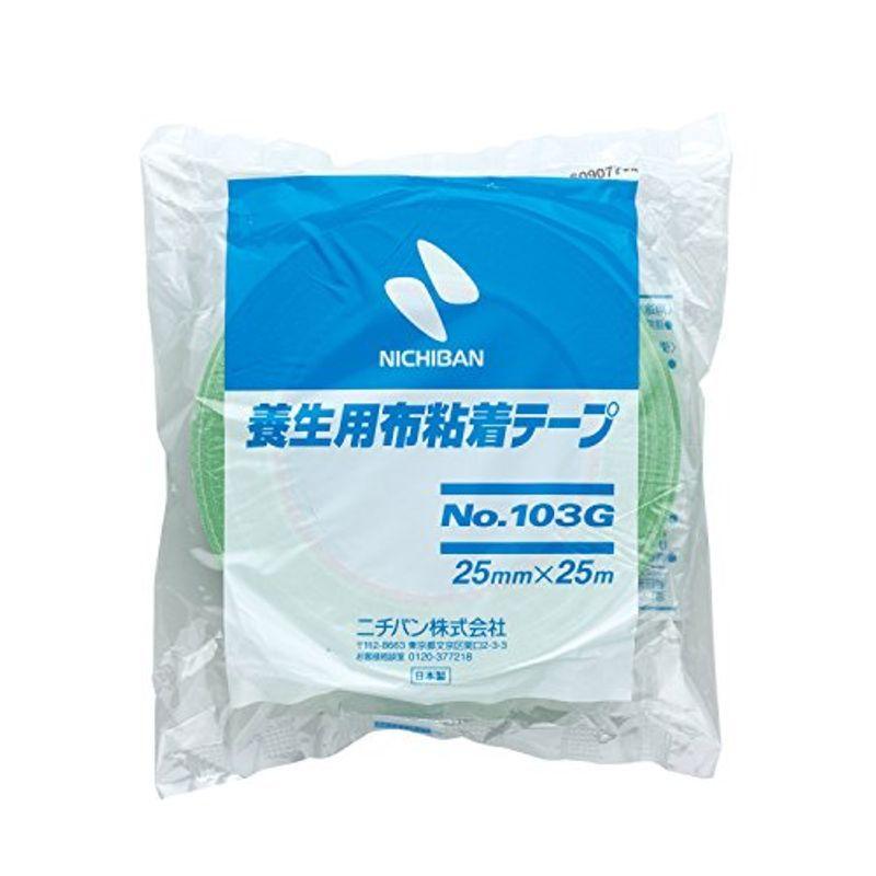 ニチバン　養生用　布テープ　103G-25×60P　60巻入　25mm×25m