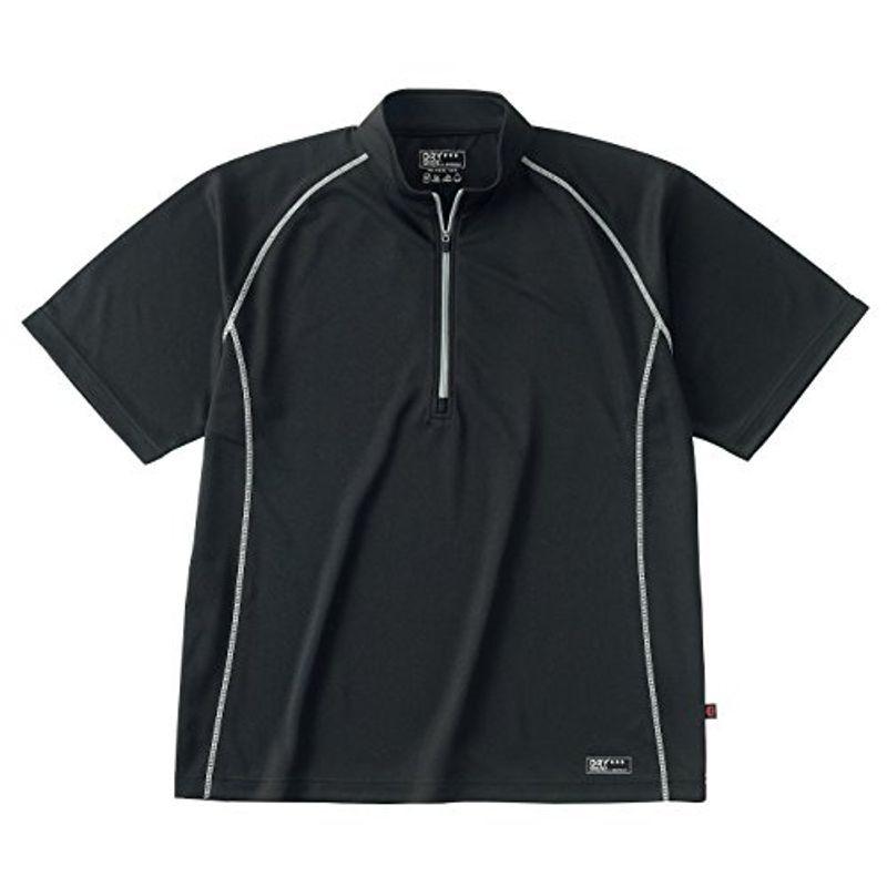 93％以上節約 最大80％オフ ホシ服装IDIES 228半袖ジップシャツ ブラック サイズ:LL gorootz.com gorootz.com