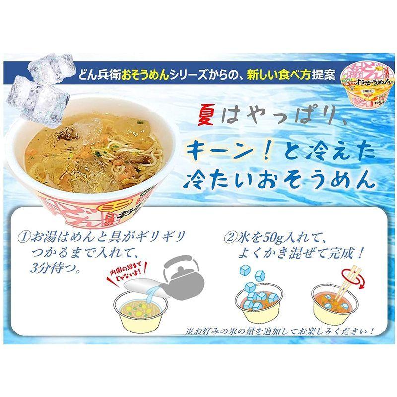 日清食品 どん兵衛 35g 12個 温つゆおそうめんミニ Ginger掲載商品