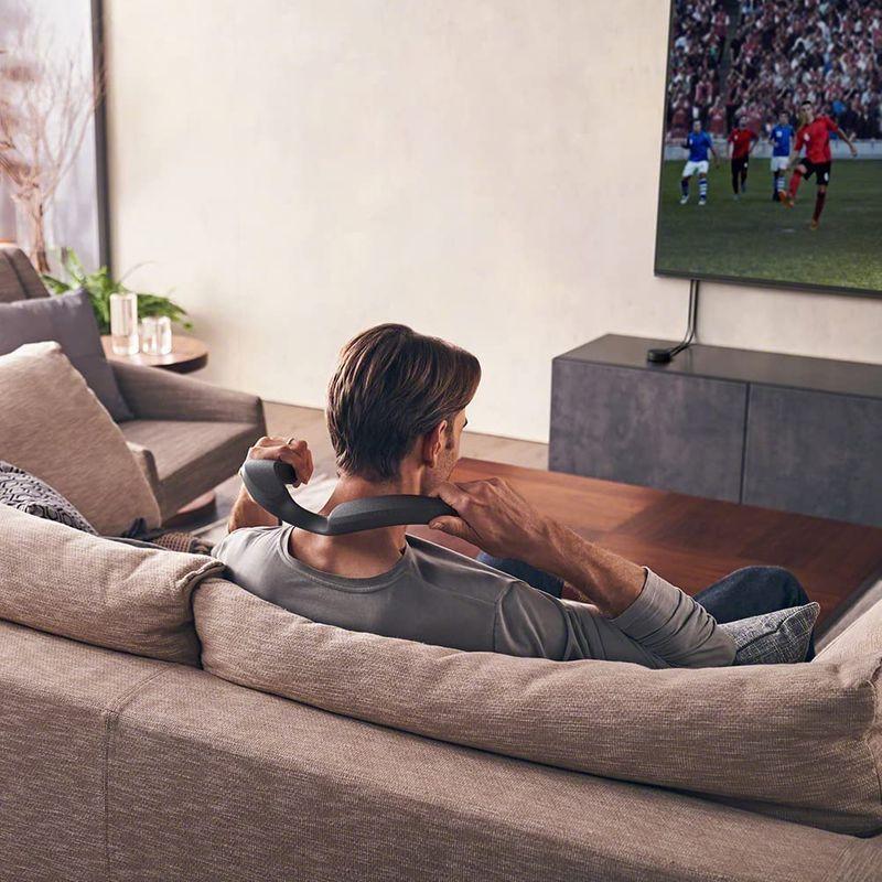 ソニー ワイヤレスネックバンドスピーカー SRS-NS7 : 360 Reality Audio対応/ハンズフリー通話/IPX4防滴/ロング Reality ワイヤレスネックバンドスピーカー SRS NS7 Audio対応/ハンズフリー通話/IPX4防滴/ロング