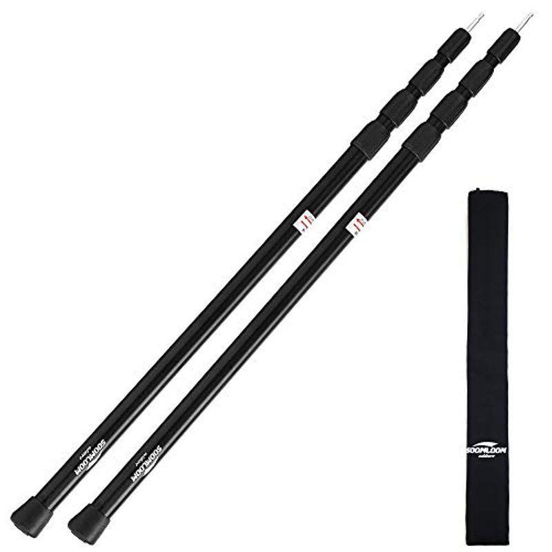 Soomloom テント タープ用ポール アルミポール 無断階調整式 cm 250cm微調整可能 スライド式 伸縮式 組立不要 調整簡単 ヘキサタープ Www Uvtech Com Mx