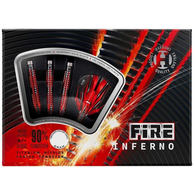 【売り切りお値下げ】 ダーツ バレル Harrows ハローズ ファイア インフェルノ 20g (FIRE INFERNO 20g Tungsten90%) | 【2111443921】(11307円)