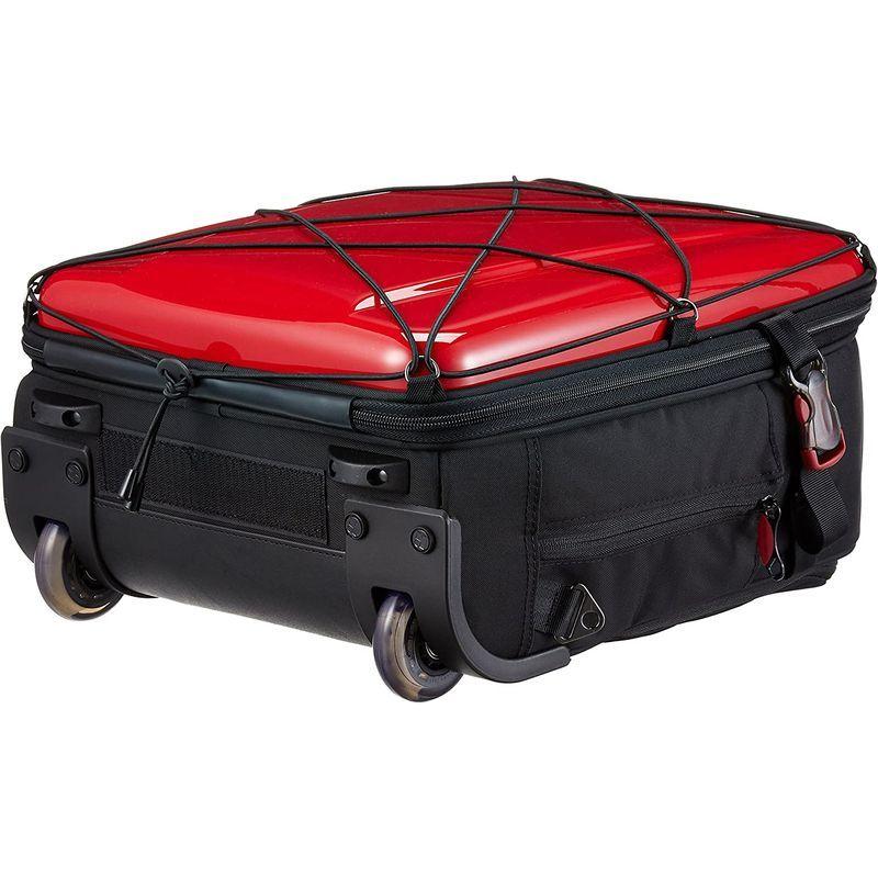 ヒデオワカマツ スーツケース ソフト ハイブリッドギアトローリー 3WAY 85-76300 20L 41.5 cm 2.5kg レッド 20L スーツケース ソフト ハイブリッドギアトローリー 3WAY cm 5kg レッド ファスナー