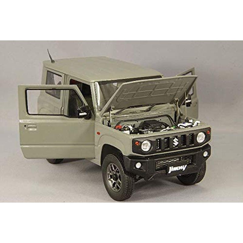 BM CREATIONS 1/18 スズキ ジムニー (JB64) ミディアムグレー 右ハンドル 日本仕様 660ccエンジン グレー B BM CREATIONS 1/18 スズキ ジムニー JB64 ミディアムグレー 右ハンドル 日本仕様 660ccエンジン グレー 　