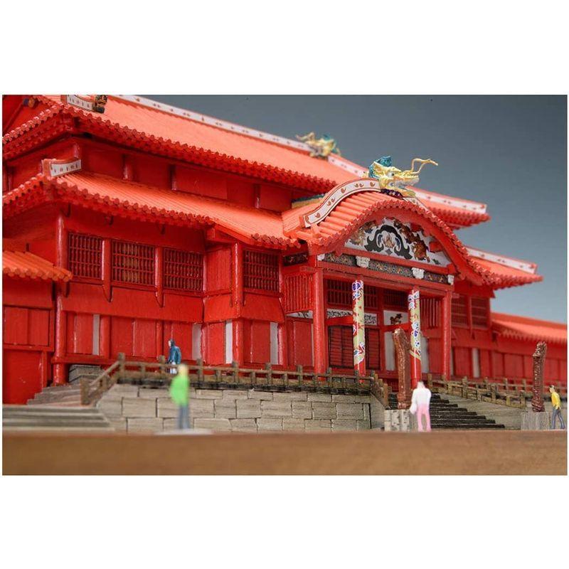 【値下げ⭕️】 ウッディジョー 1/150 首里城 木製模型 組み立てキット 【3187336015】(17069円)