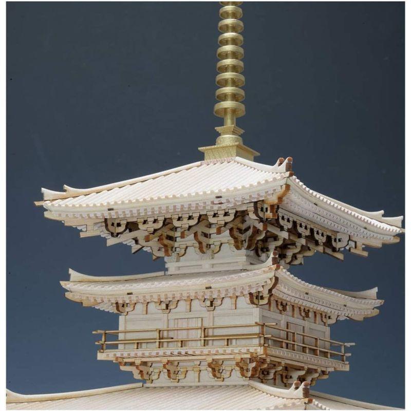 ウッディジョー 1/75 薬師寺 東塔 木製模型 組み立てキット 1/75 薬師寺 東塔 木製模型 組み立てキット