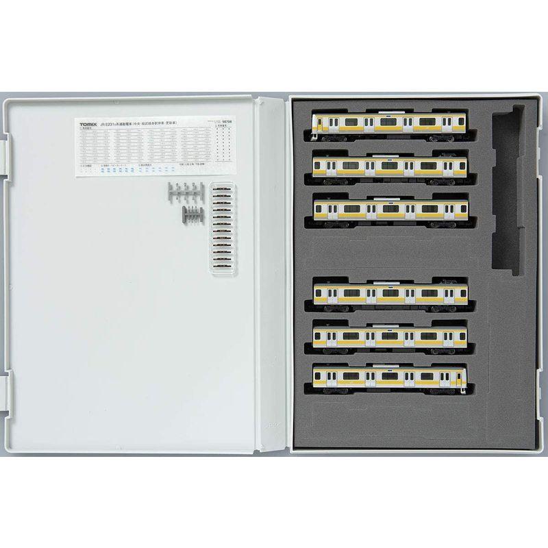 TOMIX Nゲージ E231-0系 中央・総武線各駅停車・更新車 基本セット 6両 98708 鉄道模型 電車 Nゲージ E231 0系 中央 総武線各駅停車 更新車 基本セット 6両 鉄道模型 電車