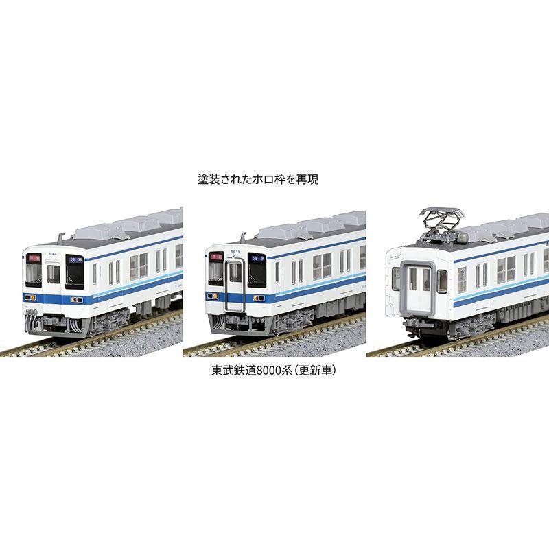KATO Nゲージ 東武鉄道8000系 更新車 4両増結セット 10-1648 鉄道模型 電車 Nゲージ 東武鉄道8000系 更新車 4両増結セット 鉄道模型 電車