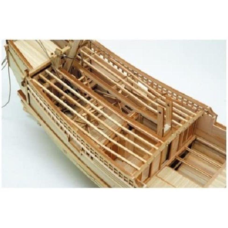 ウッディジョー 1/72 菱垣廻船 ひがきかいせん 木製帆船模型 組立キット 1/72 菱垣廻船 ひがきかいせん 木製帆船模型 組立キット