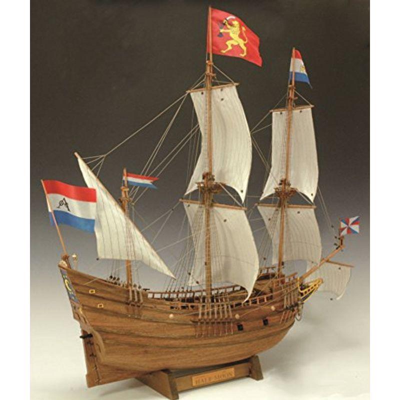 ウッディジョー 40 ハーフムーン 木製帆船模型 組立キット