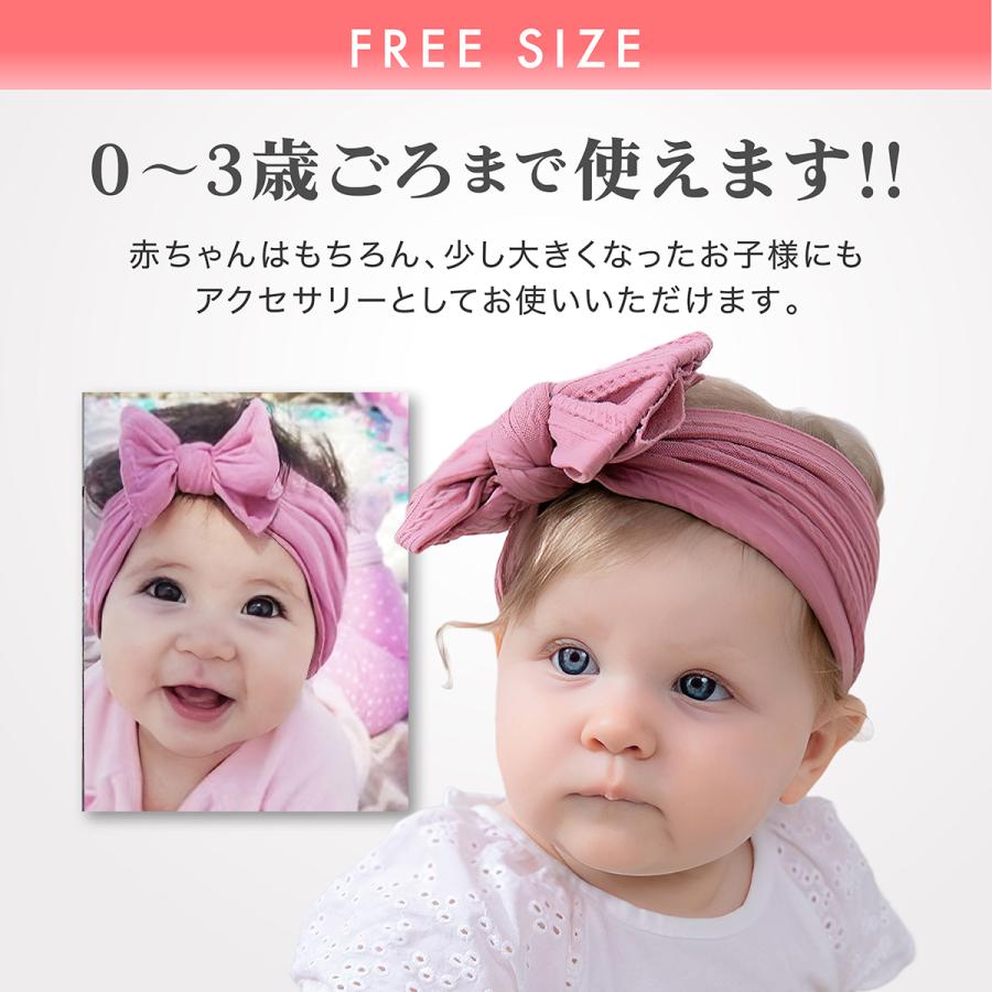 ベビー ヘアバンド ヘッドバンド リボン 髪飾り カチューシャ ヘアゴム 新生児 乳児 幼児 爆買 | ブランド登録なし | 01