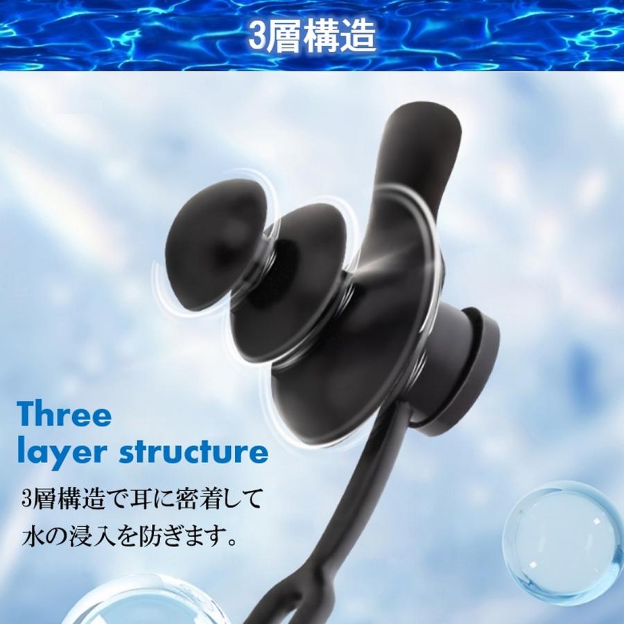 耳栓 鼻栓 セット 水泳 コード付 ノーズクリップ イヤープラグ シリコン プール スイミング 背泳ぎ 紛失防止 脱落防止 失くさない SET 爆買 | ブランド登録なし | 07