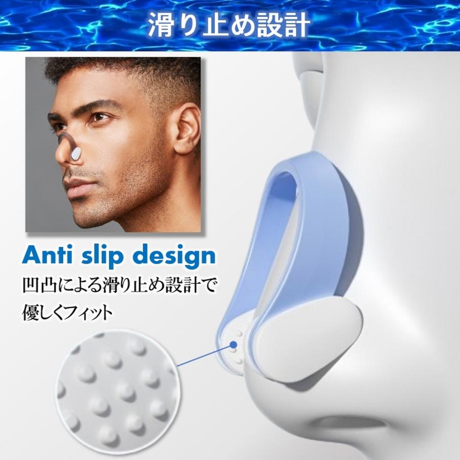耳栓 鼻栓 セット 水泳 コード付 ノーズクリップ イヤープラグ シリコン プール スイミング 背泳ぎ 紛失防止 脱落防止 失くさない SET 爆買 | ブランド登録なし | 11