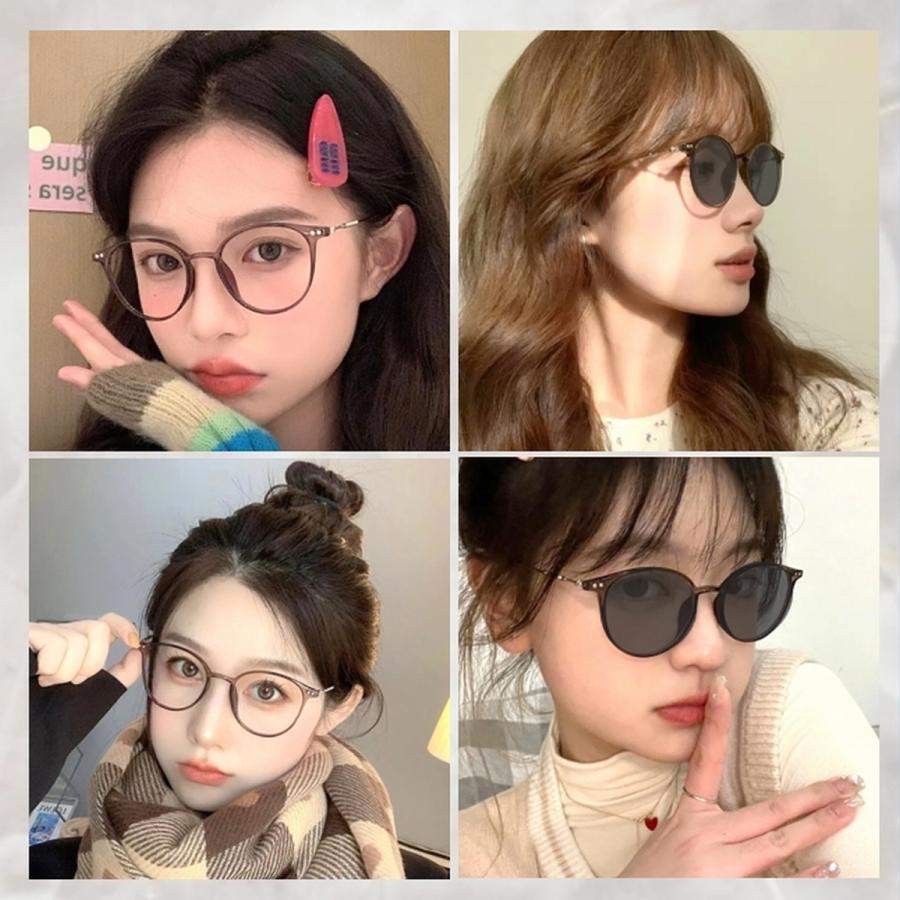 サングラス レディース 調光 変色 メンズ ボストン 軽量 UVカット 人気 おしゃれ 小顔 伊達メガネ 調光サングラス 収納ケース メガネケース 爆買 | ブランド登録なし | 17