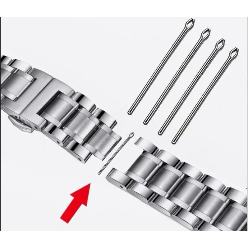 割りピン ヘアピン ベルト用 腕時計 時計 金属 メタル バンド 直径 0.8