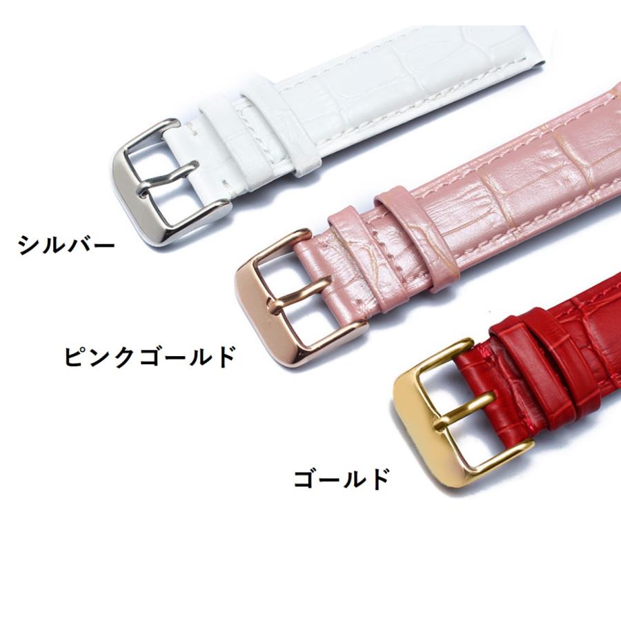腕時計 時計 本革 革 バンド ベルト 12mm 13mm 14mm 16mm 17mm 18mm 