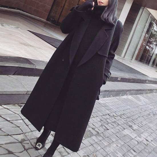 ロングコート レディース くるぶし丈 40代 フォーマル おしゃれ 冬 新品 通勤 韓国 チェスターコート ロング丈 大きいサイズ 通学 ゆったり マキシ丈 30代 大人 Leaflower Shop 通販 Yahoo ショッピング