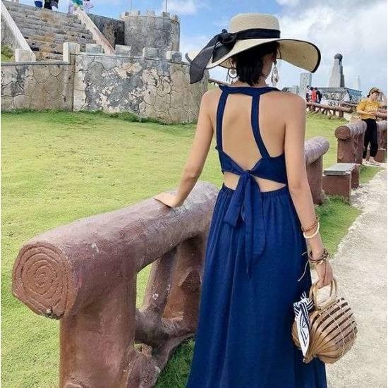 ロングワンピース 夏 40代 コーデ リゾートワンピース リゾートワンピ レディース きれいめ 大きいサイズ ロング ワンピ ゆったり マタニティ 薄手 涼しい 50代 Leaflower Shop 通販 Yahoo ショッピング