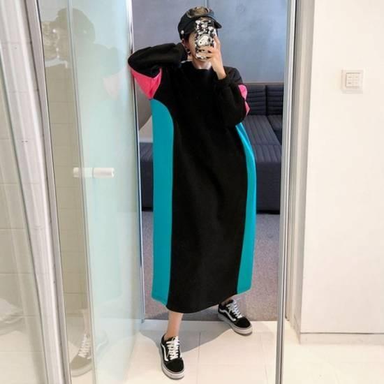 ロングワンピース ワンピ レディース 秋 冬 秋冬 コーデ ロング 40代 マキシ丈 長袖 冬部屋着 ラウンドネック カジュアル 大きいサイズ ゆったり 体型カバー|leaflowerr|06