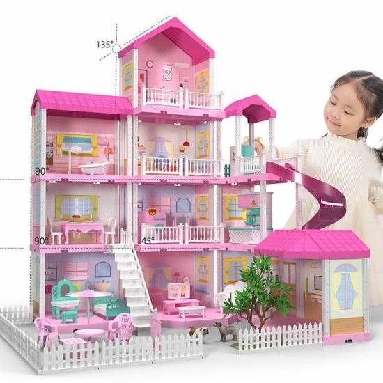 子ども おもちゃ 女の子 家 知育 こども ドールハウス かわいい おしゃれ おままごと 家具のおもちゃ ミニチュア 人形遊び LED おうち おうち時間 プレゼント おもちゃ 女の子 ドールハウス かわいい おままごと ミニチュア おうち時間