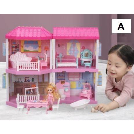 子ども おもちゃ 女の子 家 知育 こども ドールハウス かわいい おしゃれ おままごと 家具のおもちゃ ミニチュア 人形遊び LED おうち おうち時間 プレゼント おもちゃ 女の子 ドールハウス かわいい おままごと ミニチュア おうち時間