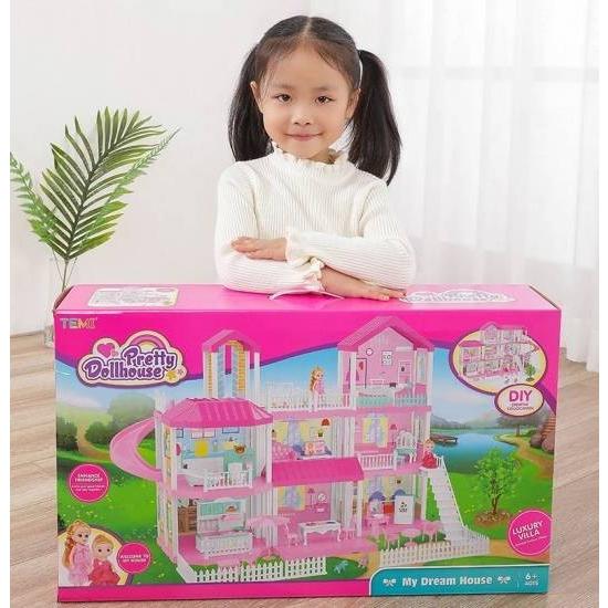 子ども おもちゃ 女の子 家 知育 こども ドールハウス かわいい おしゃれ おままごと 家具のおもちゃ ミニチュア 人形遊び LED おうち おうち時間 プレゼント おもちゃ 女の子 ドールハウス かわいい おままごと ミニチュア おうち時間