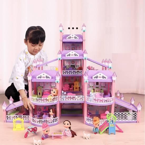 絶対一番安い 子ども おもちゃ 女の子 家 知育 こども キッズ ドールハウス 可愛い おしゃれ おままごと ミニチュア 人形遊び お城 プリンセス おうち おうち時間 プレゼント 第1位獲得 Zoetalentsolutions Com