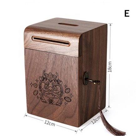 貯金箱 おもしろ おしゃれ 木製 ウッド インテリア雑貨 収納箱 鍵付き かわいい 小さめ コンパクト 父の日 母の日 ギフト プレゼント シンプル かっこいい 大人 Tkh 650 Leaflower Shop 通販 Yahoo ショッピング