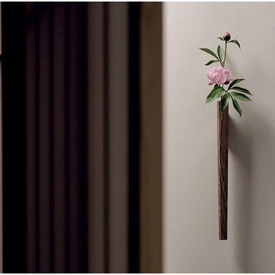 激安店舗 壁掛け 一輪挿し 木製 北欧 おしゃれ 花ビン 花瓶 花器 リビング 玄関 シンプル コンパクト 贈り物 ギフト プレゼント フラワーベース 壁飾り インテリア雑貨 花瓶 花器 カラー ブラウン