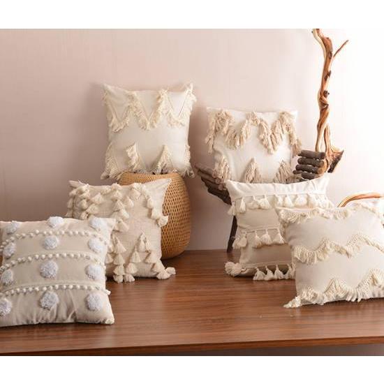 新作ウエア タッセル プレゼント カバー クッション シンプル 正方形 インテリア 雑貨 可愛い 上品 安い おしゃれ 無地 北欧 45 45 クッションカバー リビング 冬 秋 夏 春 クッションカバー 番号 1 Www Sustentec Com Br