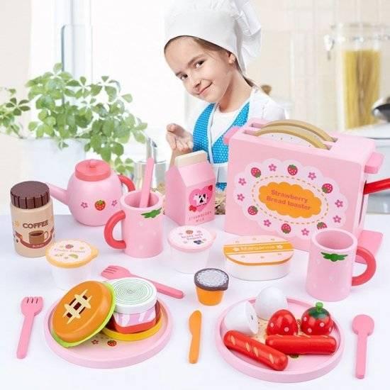 おままごとセット キッチン 木製 おもちゃ 食材 食器 男の子 女の子 誕生日プレゼント 誕生日 プレゼント ギフト ごっこ遊び モーニング