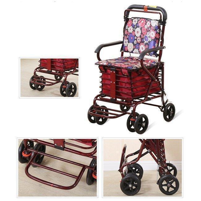 シルバーカー 老人用 手押し車 折りたためる フットペダル付き 高齢者 買い物カート おしゃれ 歩行介助 補助具 散歩 座面付き 高さ調節 ブレーキ付き シルバーカー 老人用 手押し車 折りたためる フットペダル付き 高齢者 買い物カート おしゃれ 歩行介助 補助具 散歩 座面付き 高さ調節 ブレーキ付き タイプCワインレッド