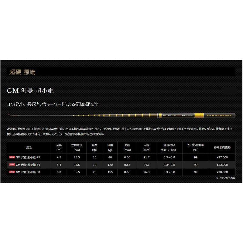 サンテック(Suntech) GM 源流 沢登 超小継 54 GM 沢登 超小継 Suntech 源流