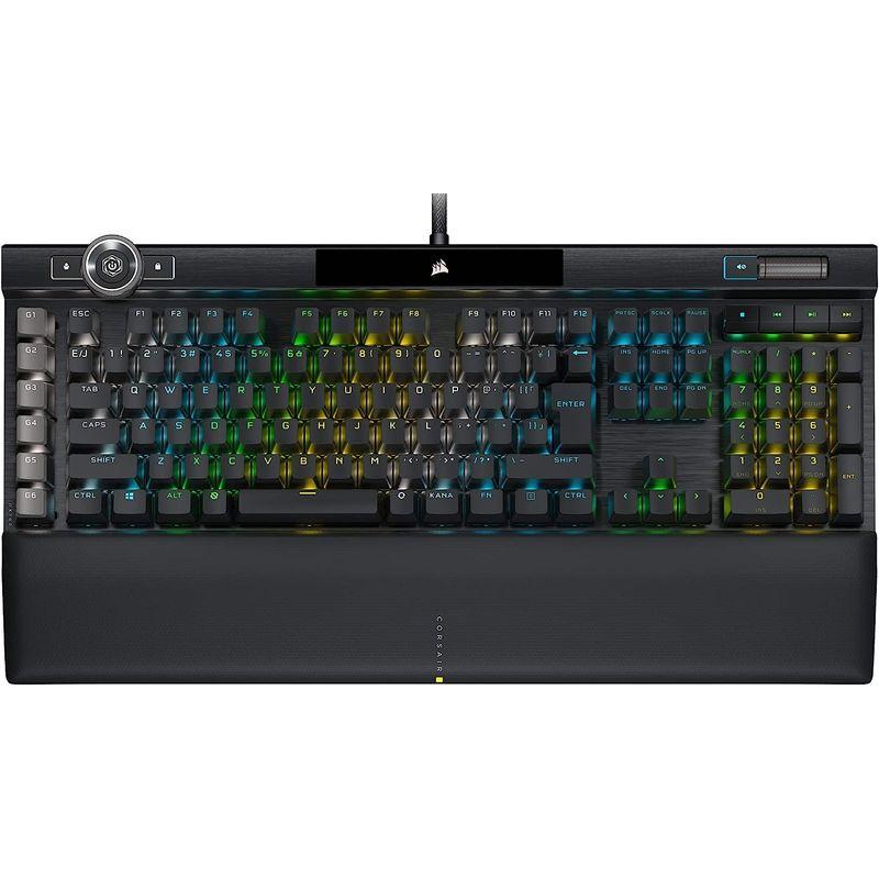 美品 CORSAIR K100 RGB フラグシップ光学メカニカルゲーミングキーボード CH-912A01A-JP 日本語配列 Corsair 自 【C3416171082】(18296円)