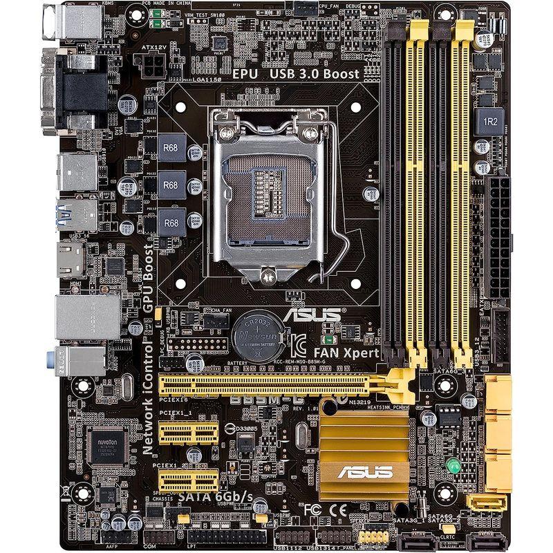 【新品】 ASUS Intel B85 搭載 マザーボード LGA1150対応 B85M-G microATX 【FK8374723762】(29833円)
