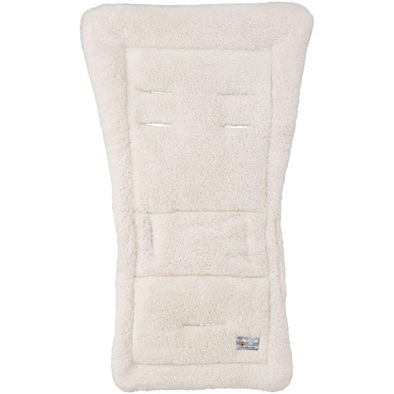 モンシェール リバーシブル ベビーカーシート フラワー 2023081112194200221リーフ