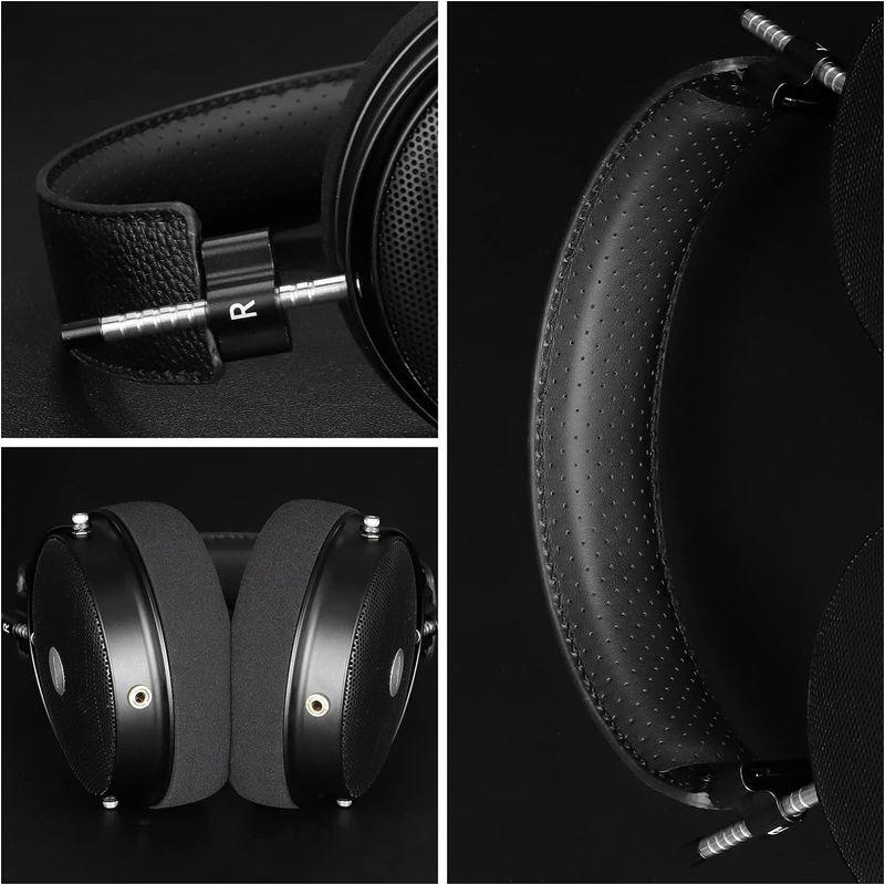 cooyin SR70 ヘッドホン オープン型 有線 開放型 70mmHD大口径振動板 ケーブル着脱式 オーバーイヤー 3.5mmジャック SR70 ヘッドホン オープン型 有線 開放型 70mmHD大口径振動板 ケーブル着脱式 オーバーイヤー 5mmジャック